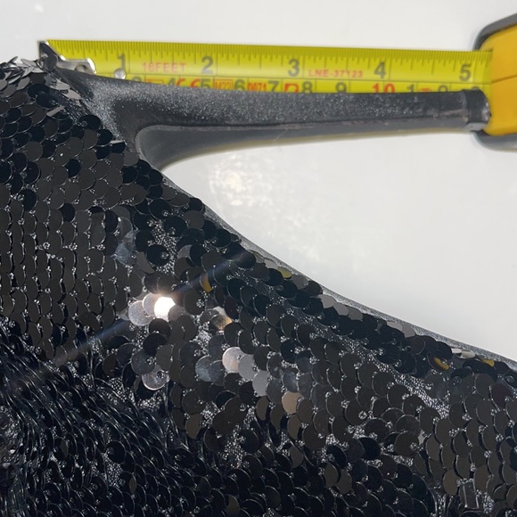 Sequin Thigh High Heel Boots - Picture 6 of 7